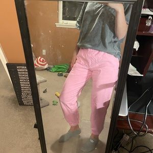 Brandy Melville neon pink sweatpants